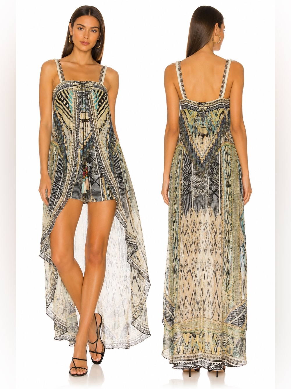 Camilla “Weave On” Overlay Playsuit – Rare – Size M romper dress